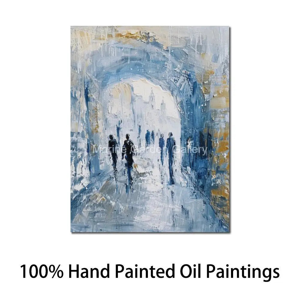 ציור שמן על קנבס – דיוקן רבנים קדושים