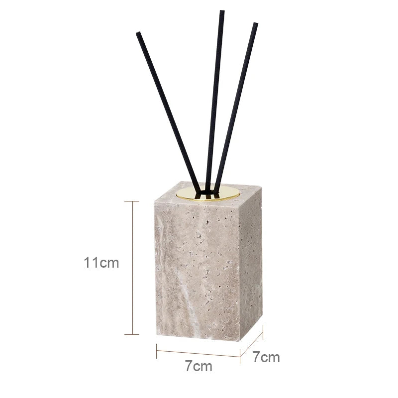 אביזר אמבט מאבן טרוורטין – דגם גרג'יו