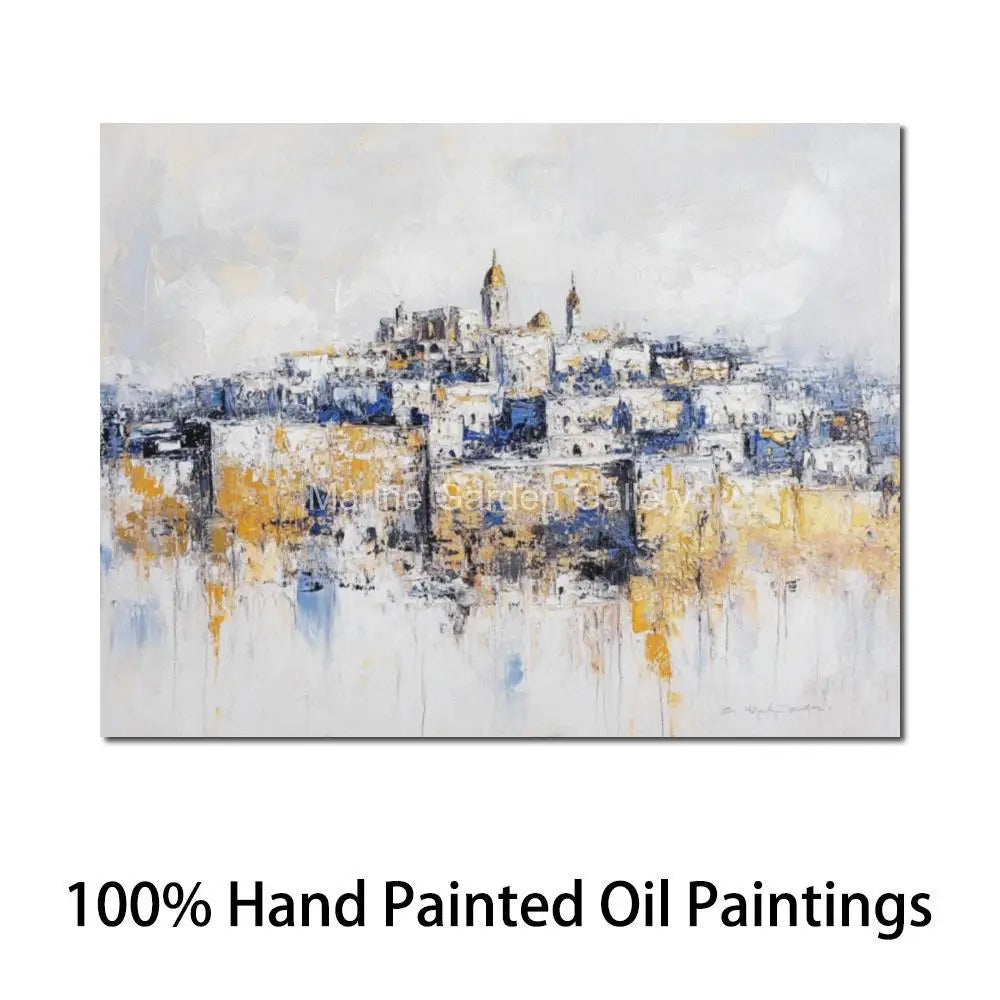 ציור שמן על קנבס – דיוקן רבנים קדושים