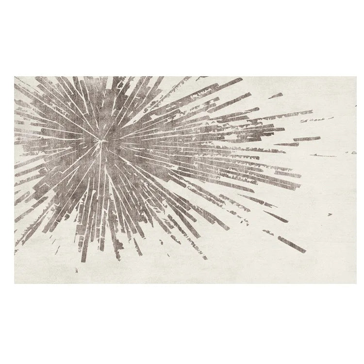 שטיח ארוג בטקסטורה טבעית