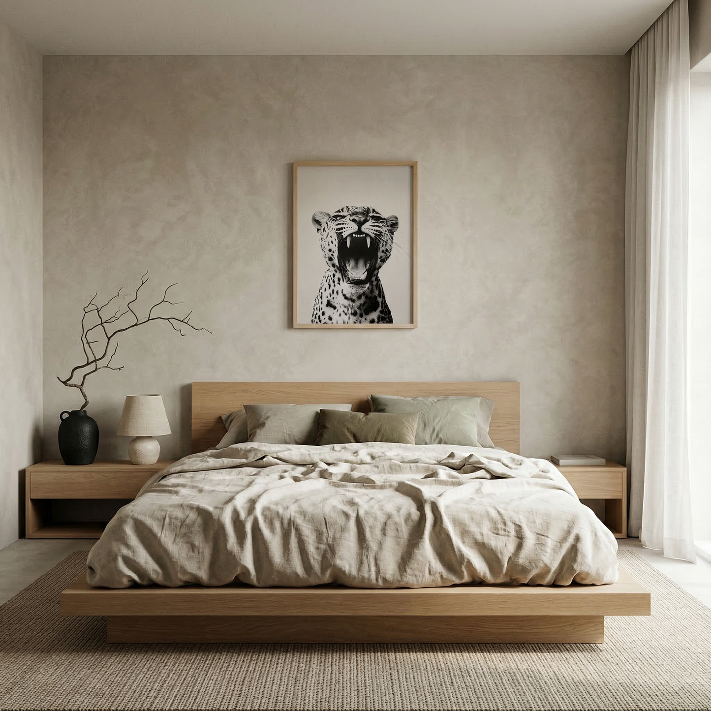 תמונת קנבס נמר