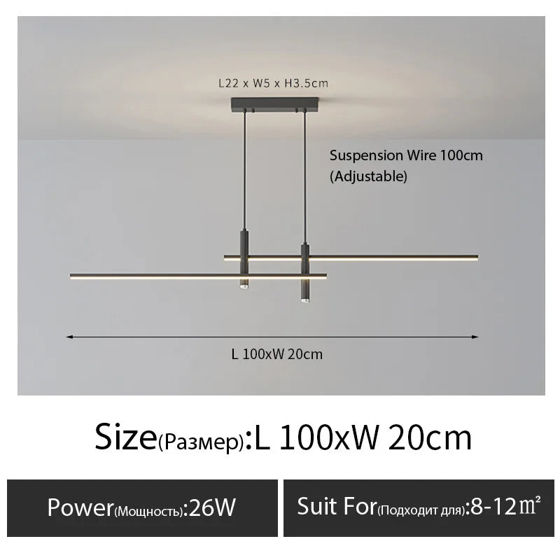 מנורת תלייה מודרנית