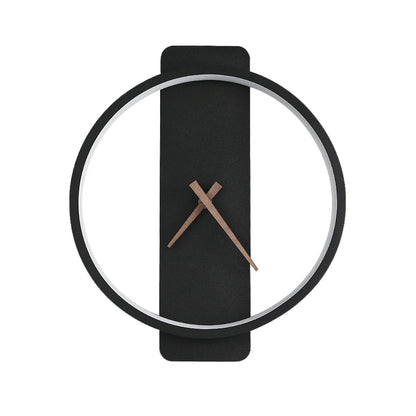 שעון מנורת קיר מודרני