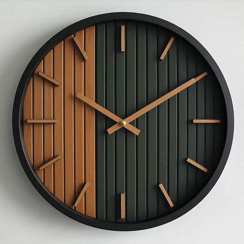 שעון קיר ברזל אמנותי