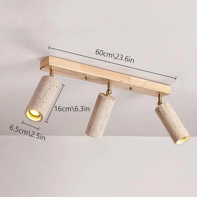 פס ספוטים יוקרתי מאבן טרוורטין