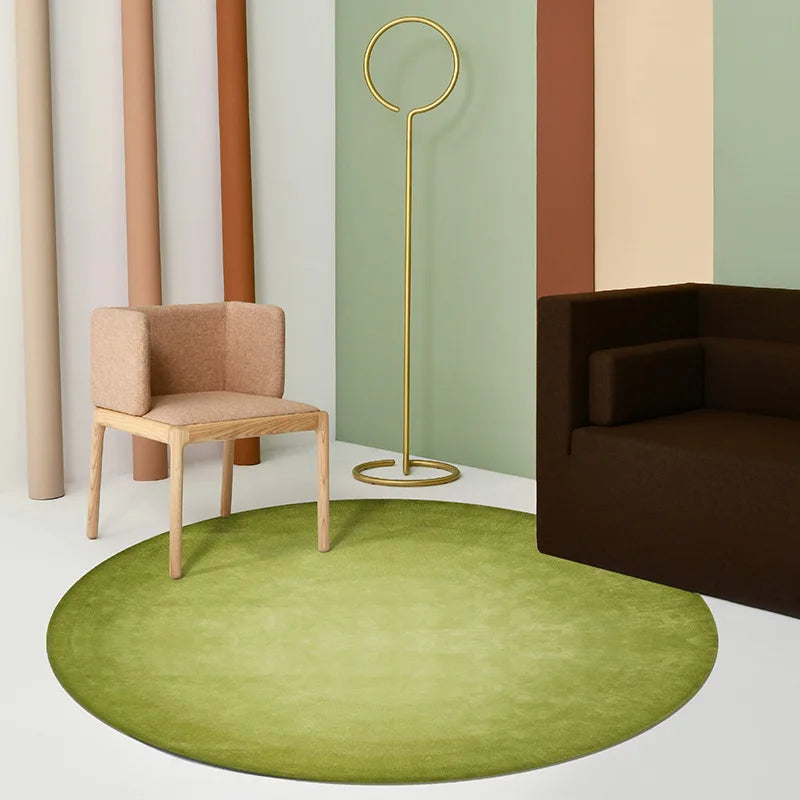 שטיח עגול בסגנון נורדי