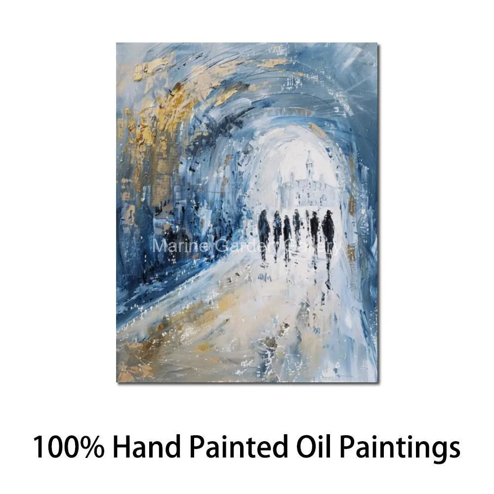 ציור שמן על קנבס – דיוקן רבנים קדושים