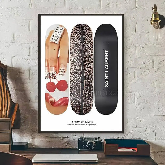 תמונת קנבס נוף מופשט