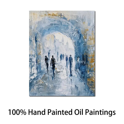 ציור שמן על קנבס – דיוקן רבנים קדושים