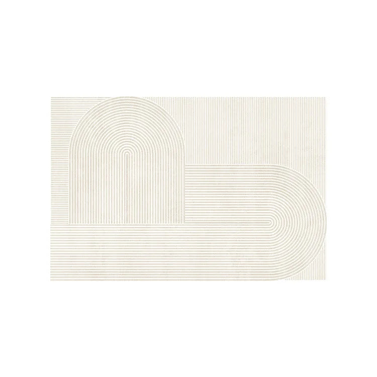 שטיח ארוג בטקסטורה טבעית