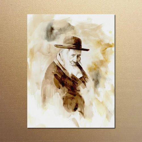 ציור קנבס – דמויות רבנים קדושים