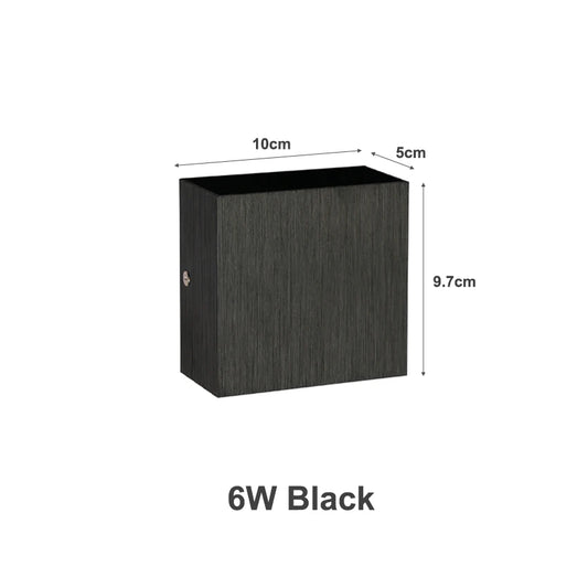 מנורת קיר יוקרתית מאלומיניום מוברש