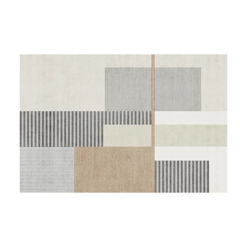 שטיח ארוג בטקסטורה טבעית