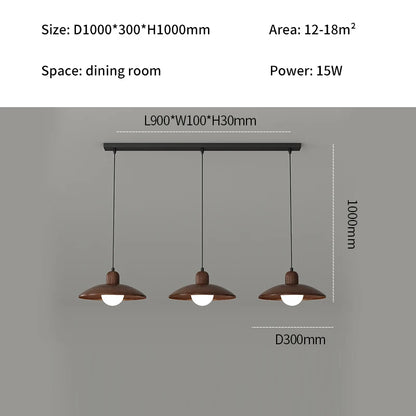 מנורת תלייה מתכת וזכוכית בעיצוב מודרני