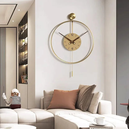 שעון קיר אמנותי Abstract Geometric