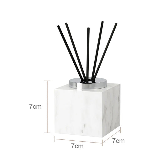 אביזר אמבט משיש טבעי – דגם וולאקאס לבן