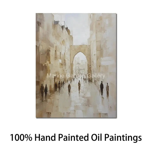 ציור שמן על קנבס – דיוקן רבנים קדושים