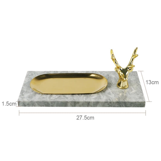 אביזר אמבט משיש טבעי – דגם פריחת השיש