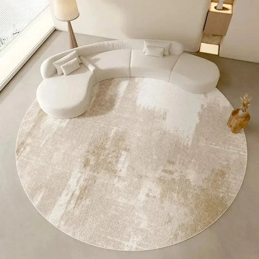 שטיח פלנל עגול דגם Joyous