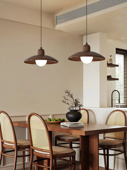 מנורת תלייה מתכת וזכוכית בעיצוב מודרני