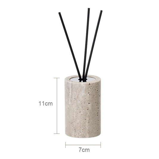 אביזר אמבט מאבן טרוורטין – דגם גרג'יו