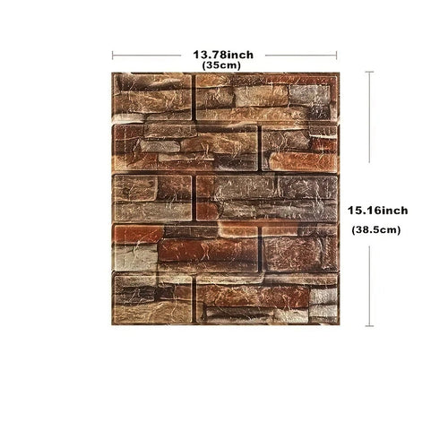 טפט קיר דמוי לבנים