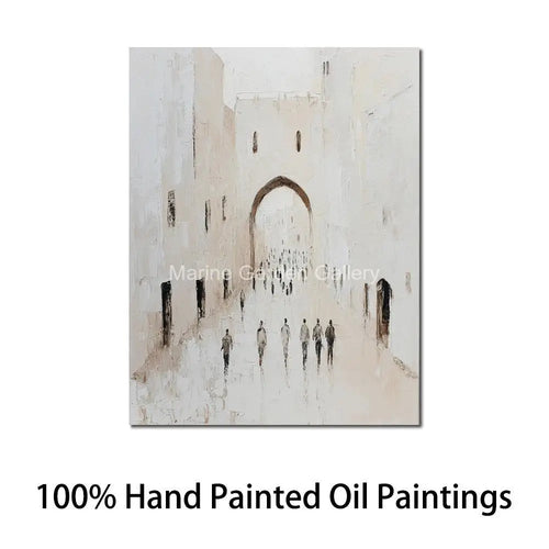 ציור שמן על קנבס – דיוקן רבנים קדושים