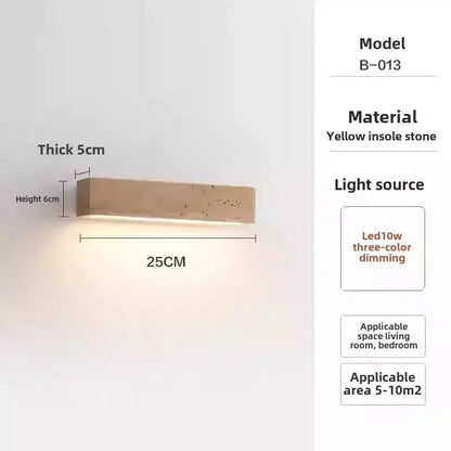 מנורת קיר אבן מודרנית