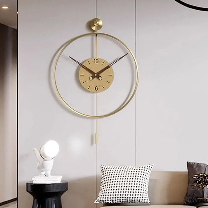 שעון קיר אמנותי Abstract Geometric