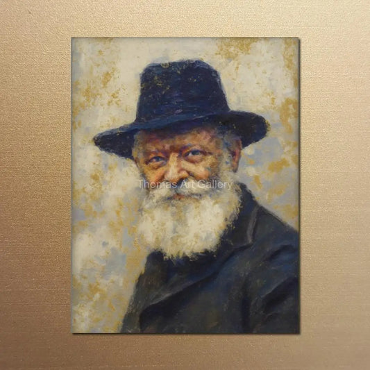 ציור קנבס – דמויות רבנים קדושים