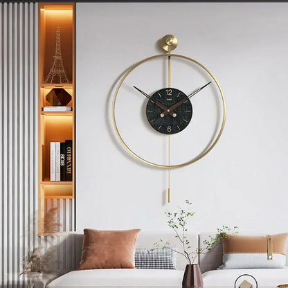 שעון קיר אמנותי Abstract Geometric