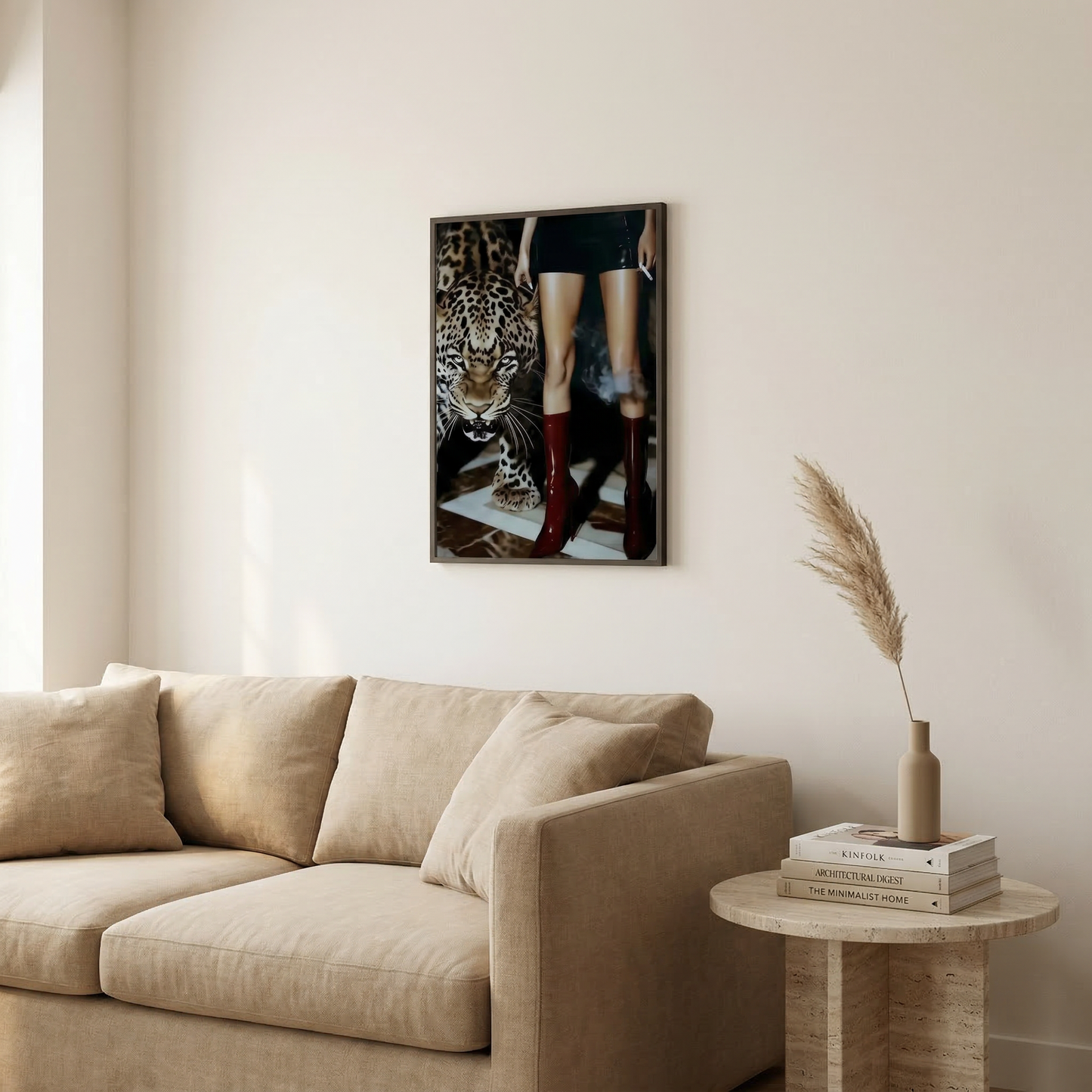 תמונת קנבס נוף מופשט