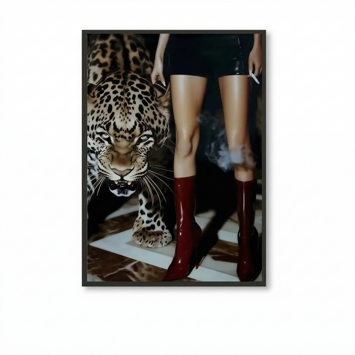 תמונת קנבס נוף מופשט