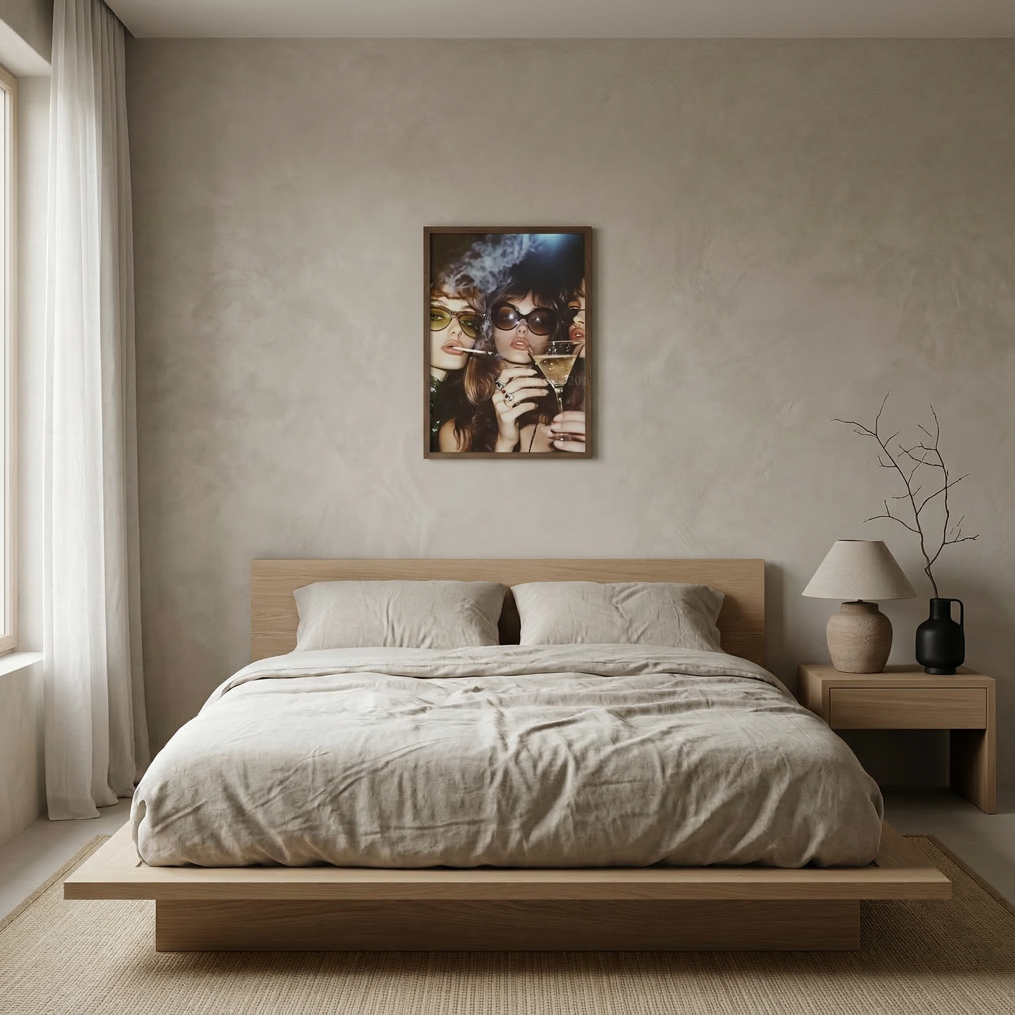 תמונת קנבס נוף מופשט