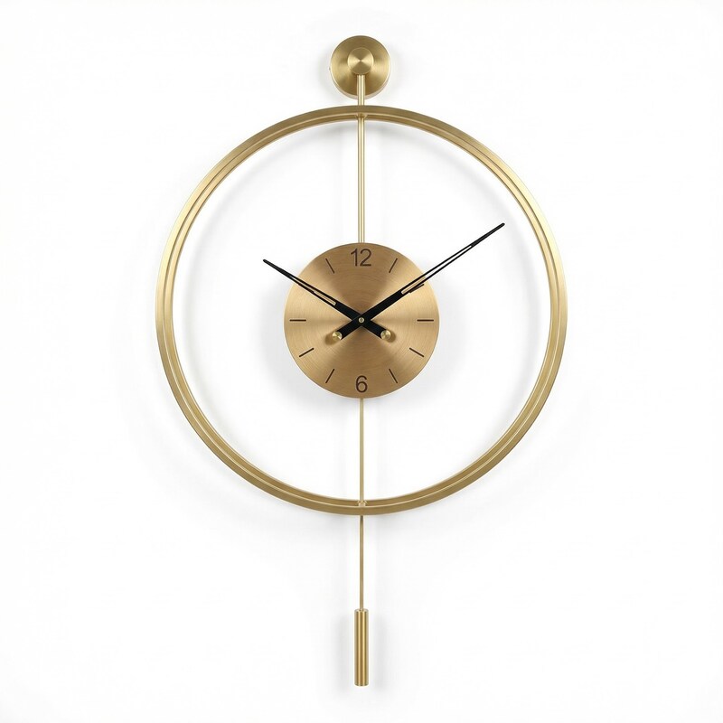 שעון קיר אמנותי Abstract Geometric